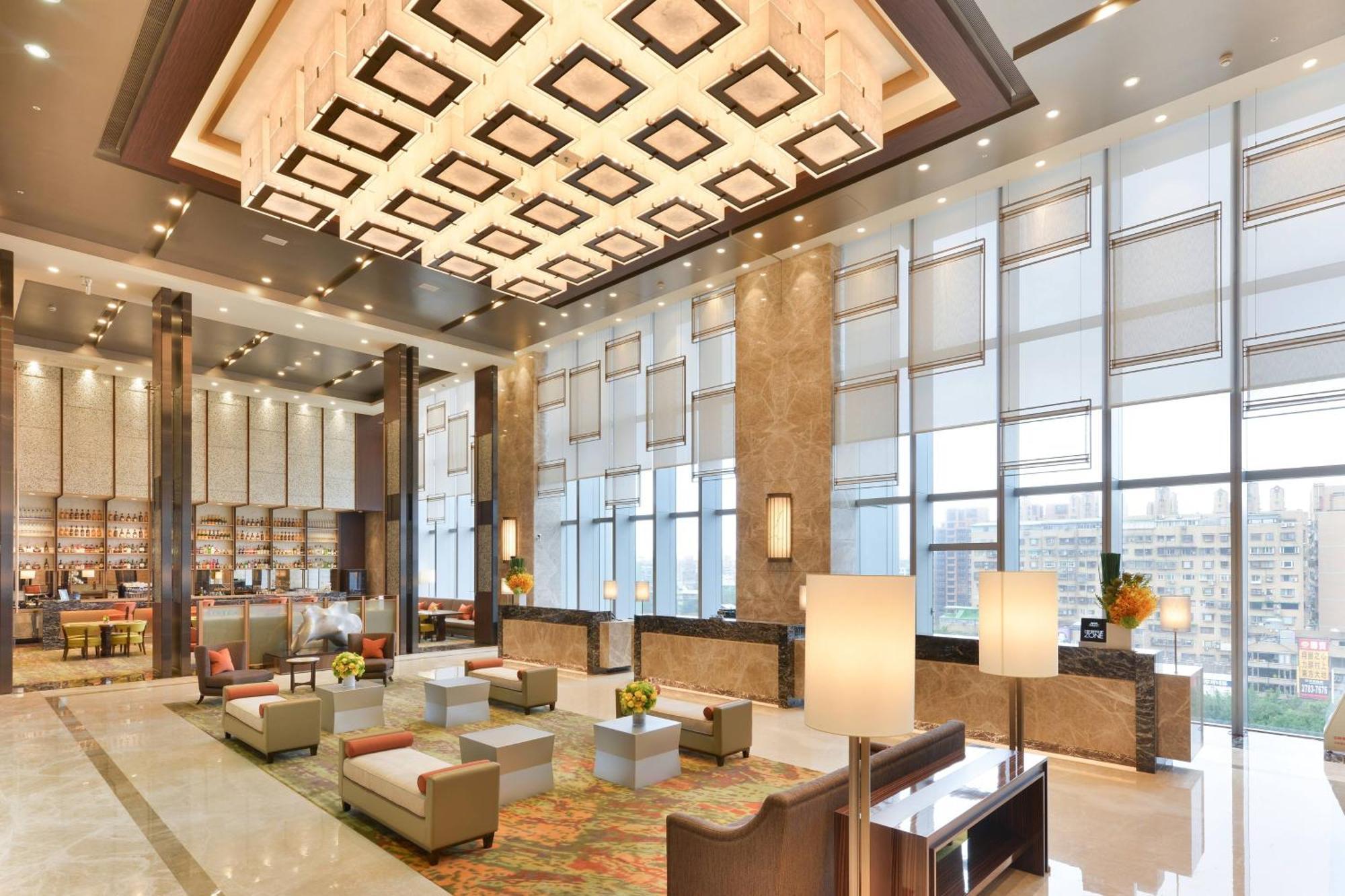 Courtyard By Marriott Taipei Hotel Exterior photo Lobby